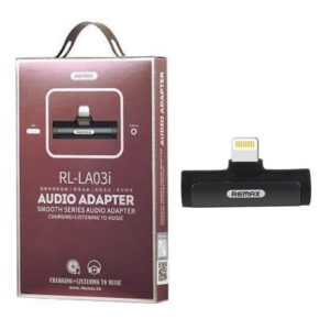 REMAX RL-LA03I ADATTATORE LIGHTNING MUSICA E RICARICA